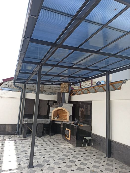 Naves Навесы всех видов (лексан профнастил ондулин) Naves leksan