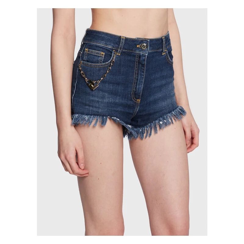 Къси дънкови панталонки elisabetta franchi