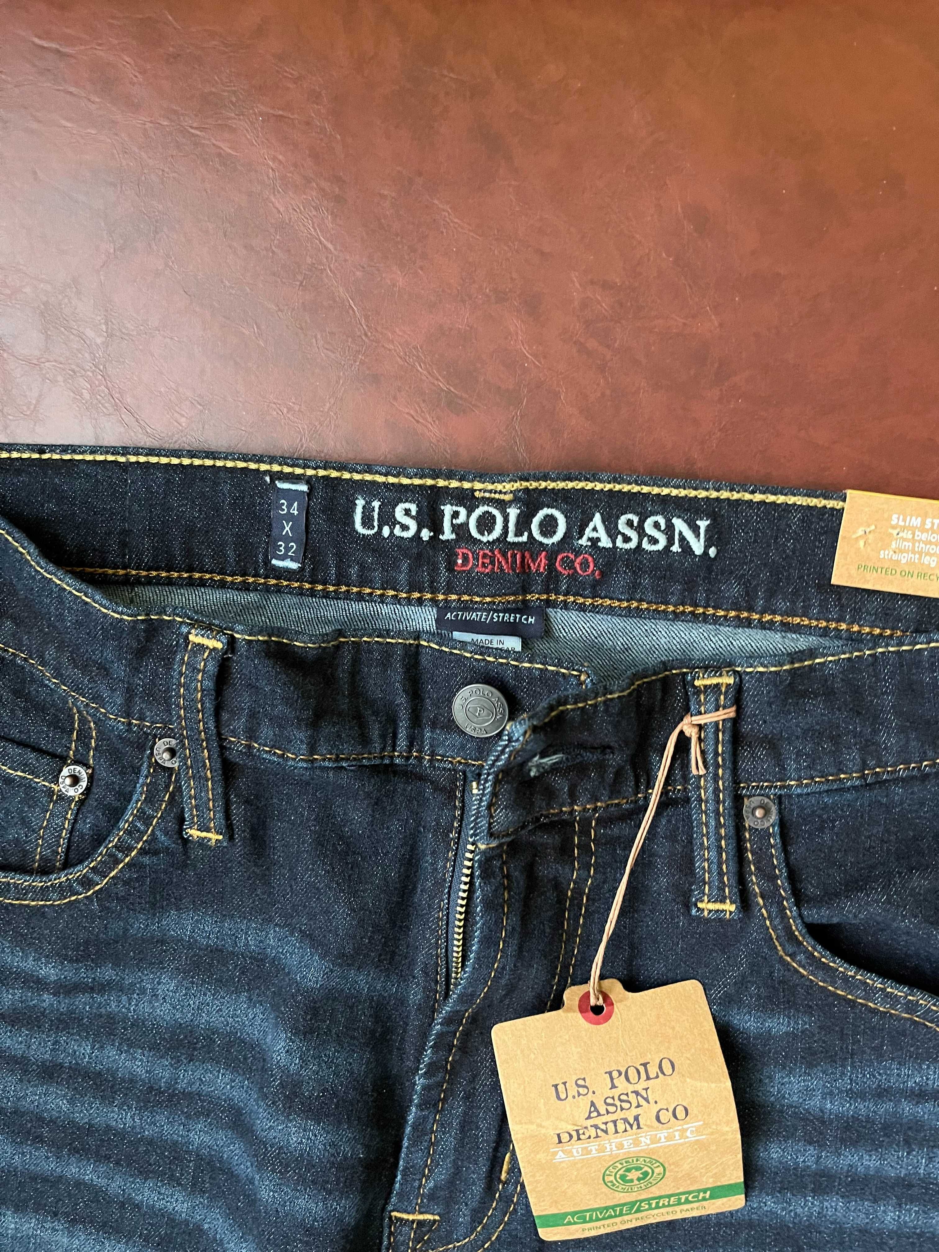 Blue jeans Polo noi cu eticheta