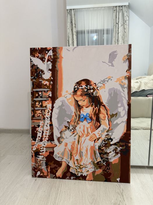 Pictura ingeras fetita