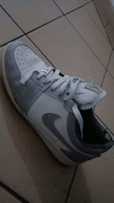 Jordan 1 low white wolf
