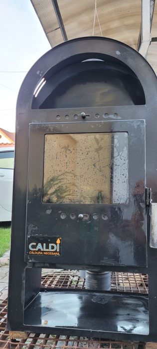 Vand Semineu pe lemne, brichete, carbune, metalic, Caldi Busteni,