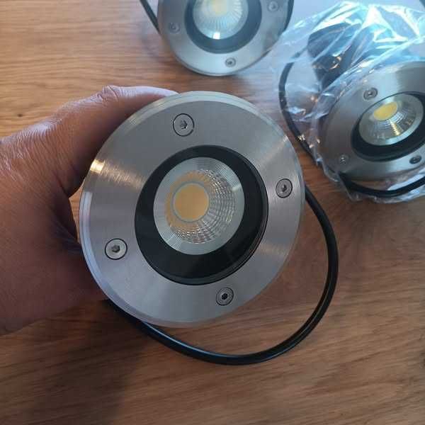 Комплект 3 бр. Вградени LED Подови прожектори GU10, 3W, IP65