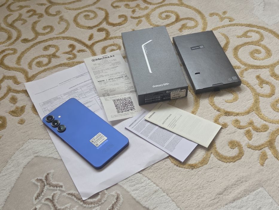 Продам Samsung S25 Plus 12/256 gb blue Самсунг С25 плюс 256 гб синий