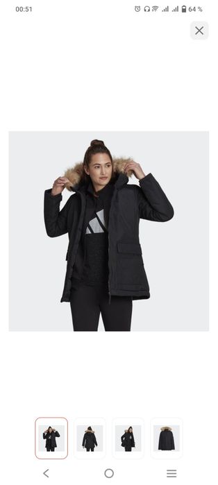 Зимняя куртка Adidas. Новая