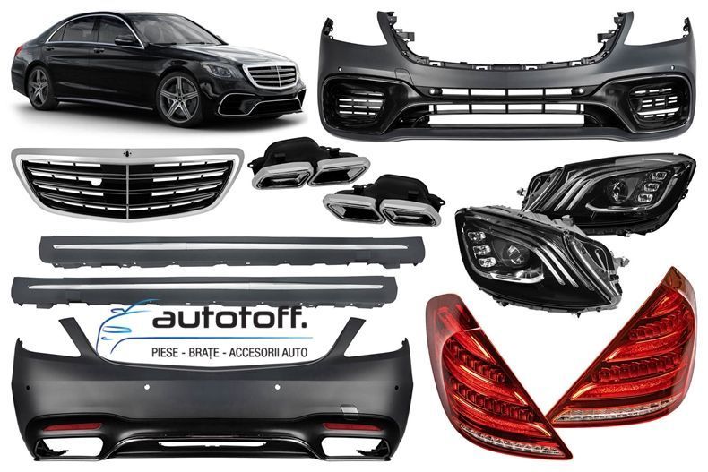 Body kit Mercedes S-Class W222 Facelift (2017+) S63 Design