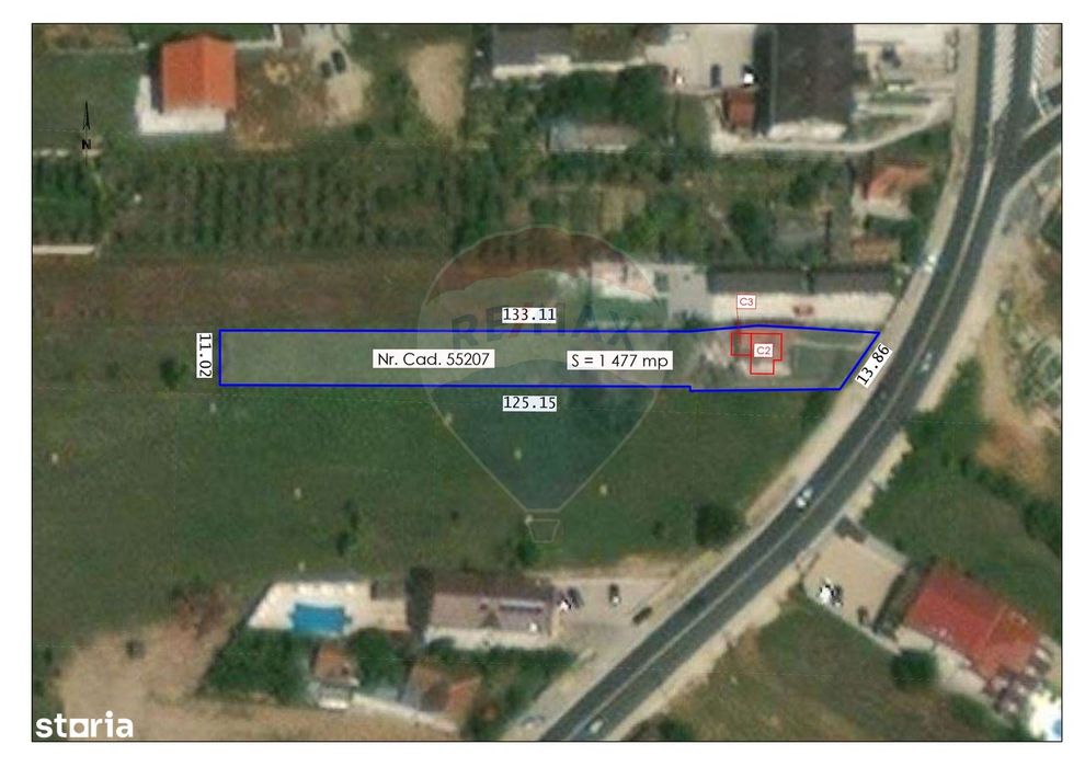 De vânzare teren intravilan 1,477mp Sanmartin, Bulevardul Felix