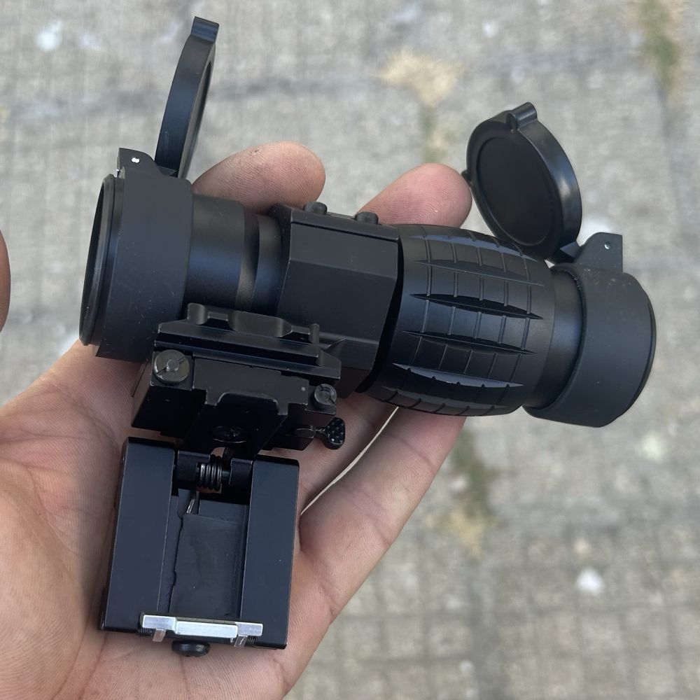 магнифайър и red dot бързомер