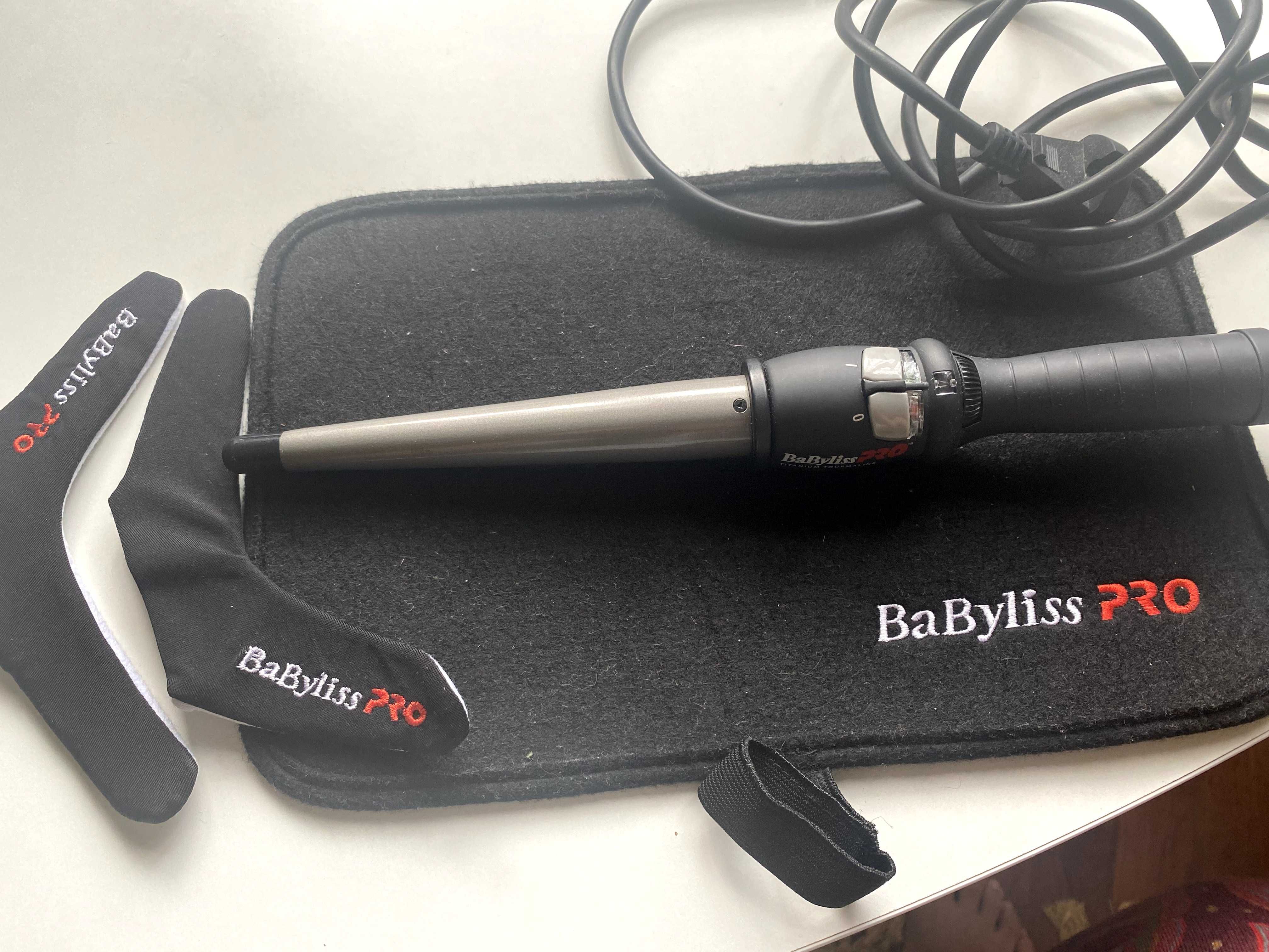 Плойка Конусная BaByliss PRO Titanium Tourmaline