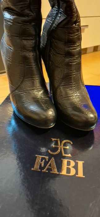 Cizme piele naturala Fabi marime 39