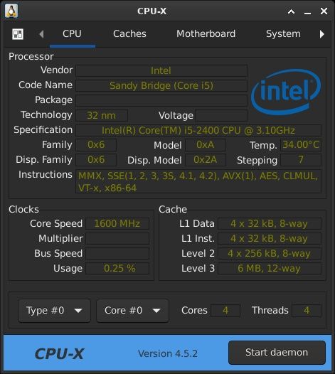 Процесор Intel i5 2400