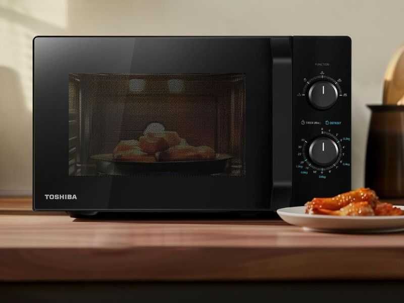 Микровълнова фурна Toshiba MW2-MM20PF(BK), 20 л, 800 W
