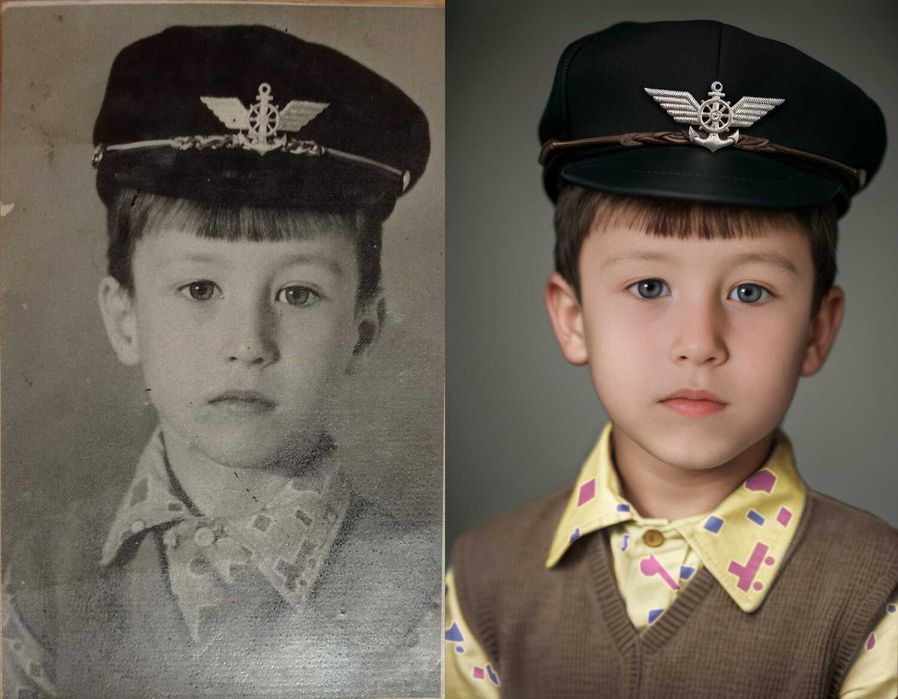 Реставрация старых и поврежденных фотографий
любой сложности