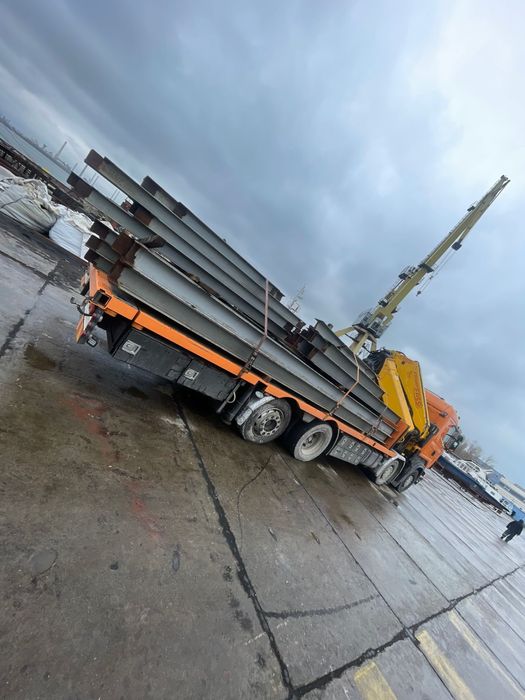 Inchiriem macara HIAB Constanta de 22 tone. Transport cu macara.