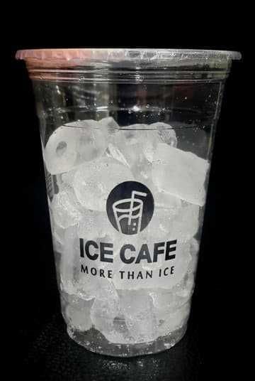 Лёд в стаканчиках 0,5 0,7 1л, разные фасовки от 120тг шт