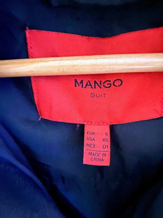 Дамско зимно яке Mango с гъши пух