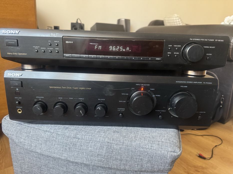 Amplificator SONY TA-FE530R si Tunner SONY