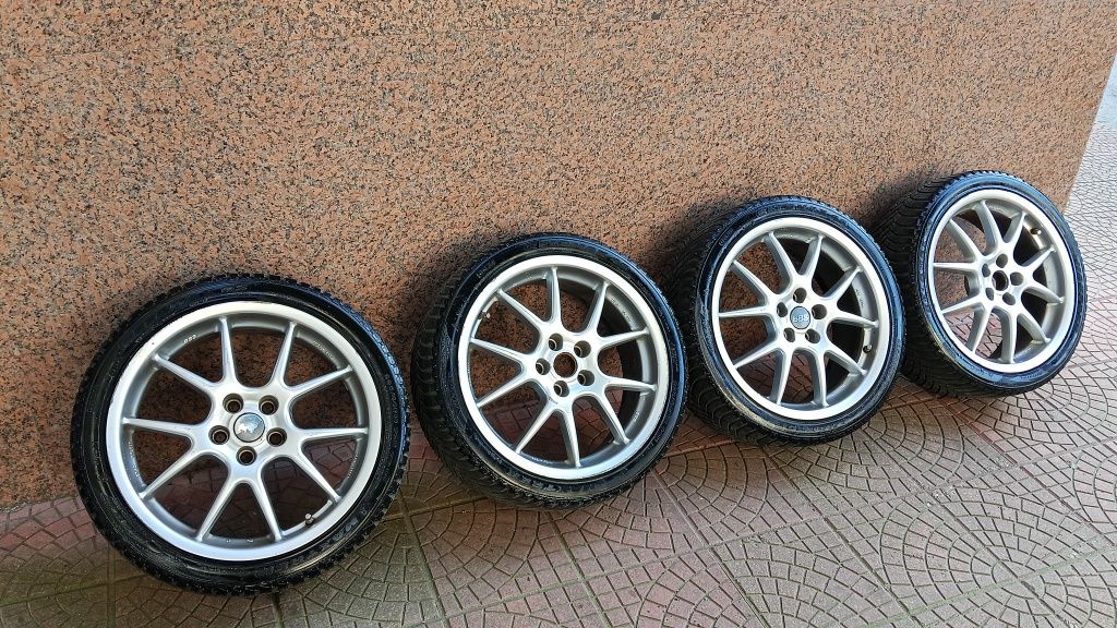 BBS RK Джанти с гуми  225/40/18 5х108 63.4мм.(ford ST)