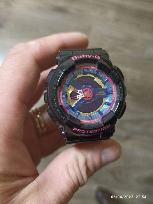 Baby Gshock/ Swatch irony aluminiu