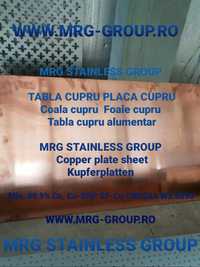 Tabla cupru 6mm tabla rulou teava bara sarma placa aluminiu alama inox