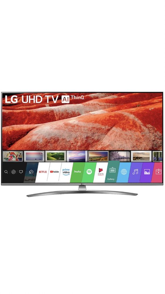 Телевизор LED Smart LG, 55" (139 см), 55UM7610PLB, 4K Ultra HD