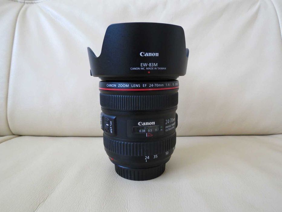 Obiectiv Canon EF 24-70mm f/4 L IS USM - Impecabil !!!