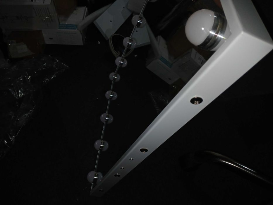 Oglinda machiaj Hansong 56 x 46 cm cu lupa 10X si USB