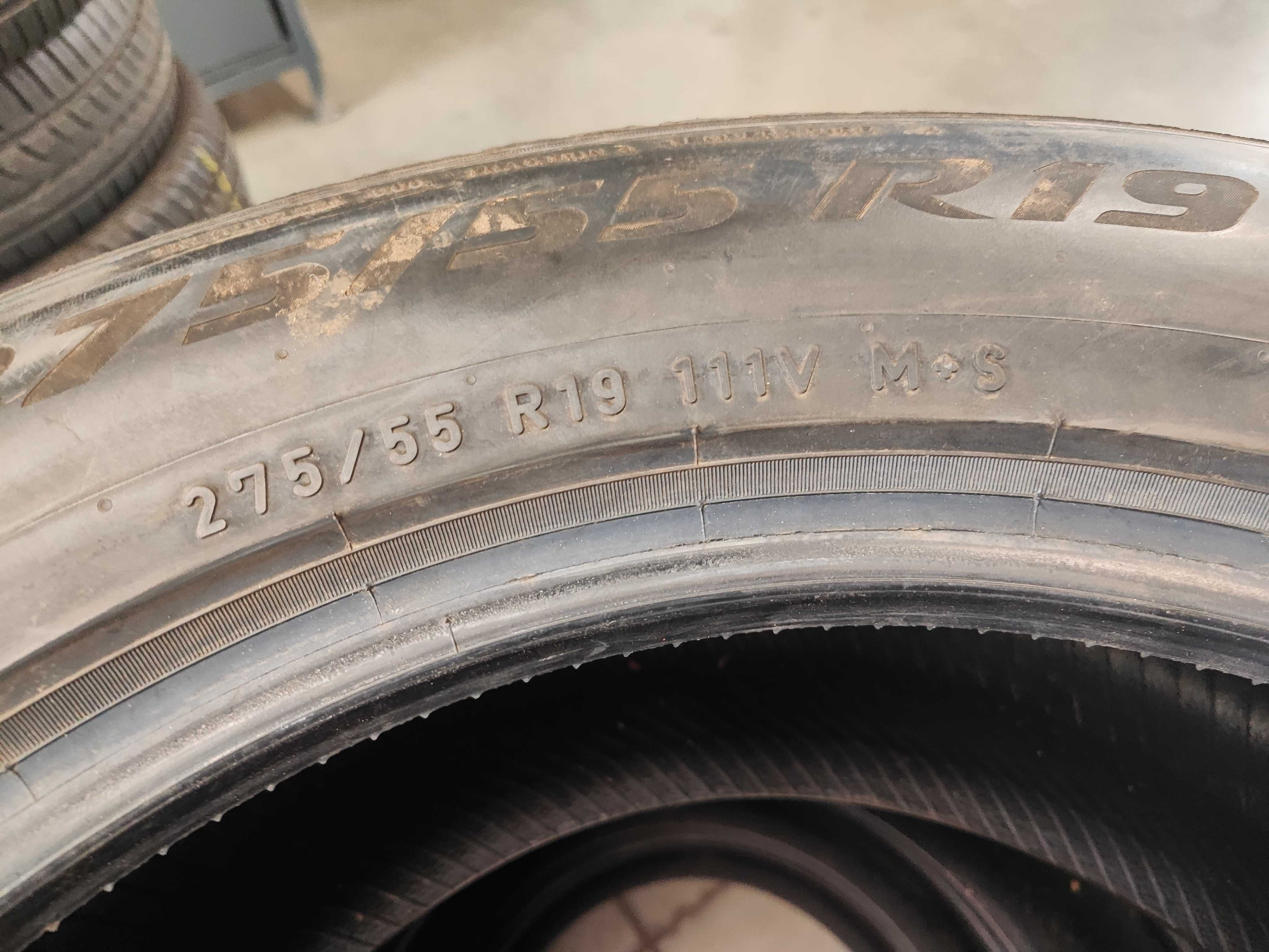 4бр.всесезонни гуми 275/55/19 Pirelli