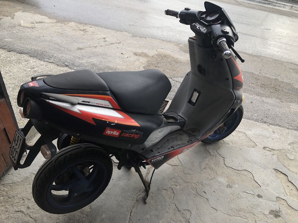 Aprilia sr 50 injection на части