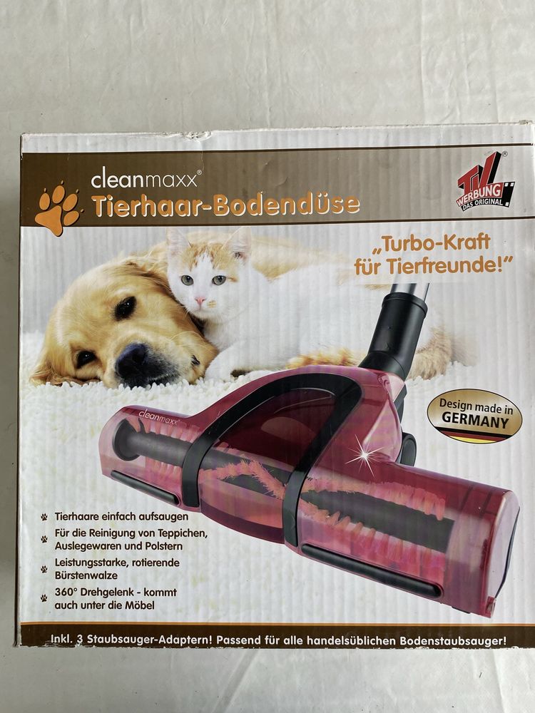 Perie aspirator universala,motorizata turbo Cleanmaxx pt par animale