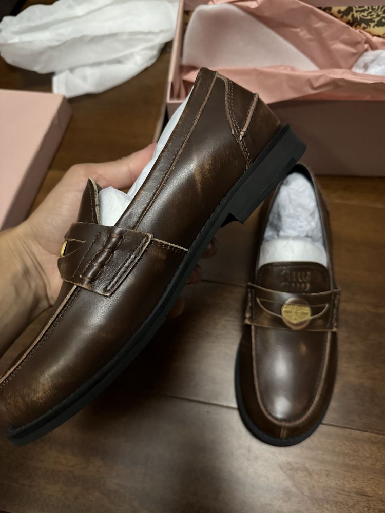 Pantofi / mocassini Miu Miu