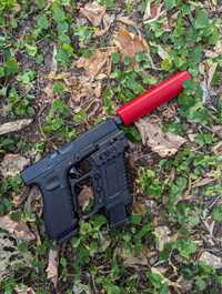 Amortizor 14mm/ Sillencer 14mm/ Amortizor Glock 18 Airsoft