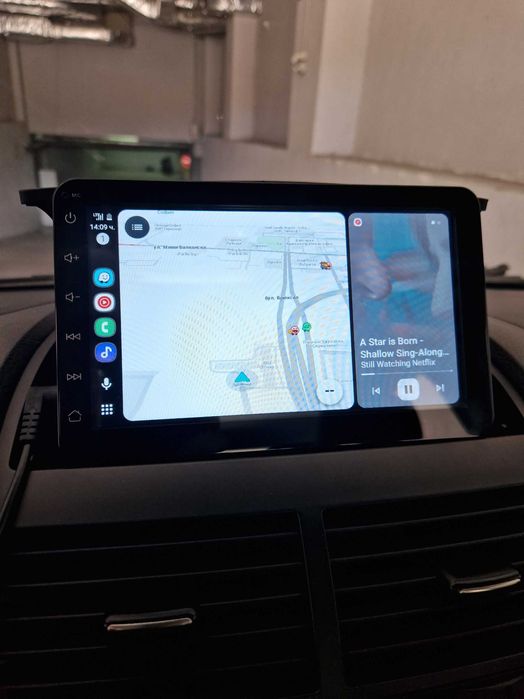 Универсален безжичен CARPLAY / Android Auto монитор