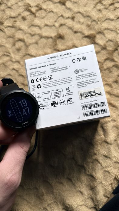 Vand ceas suunto 3 all black