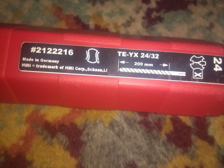 Vând burghiu Hilti SDS 24 nou preț 360 Ron.