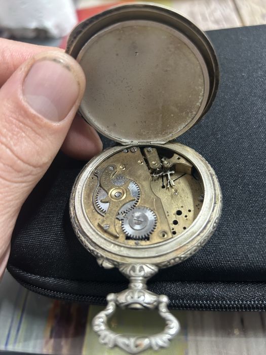 Ceas de buzunar argint
