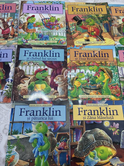 Set de 14 carti NOI cu franklin