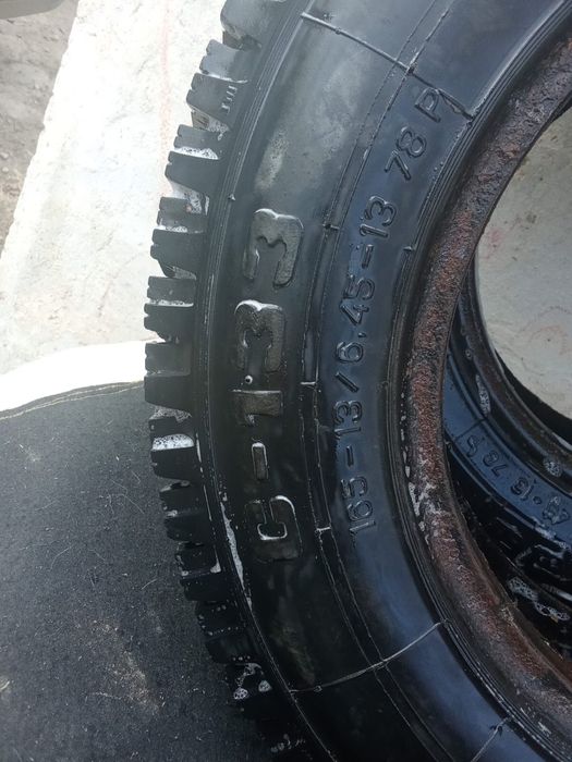 Зимни шипованные  шины р13
