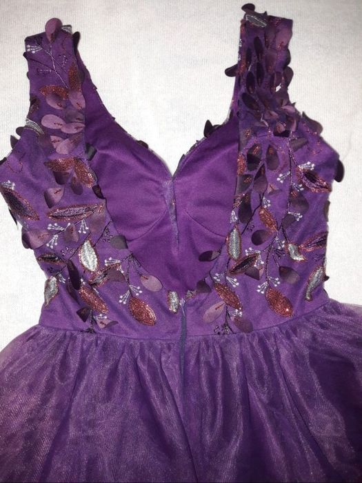 Rochie de majorat/ocazie/nunta/banchet mov, mar M