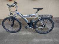 Bicicleta Mountain bike de aluminiu.