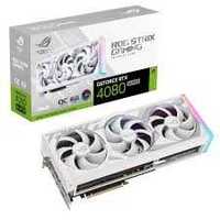 Видеокарта ASUS GeForce RTX 4080 SUPER ROG Strix White OC Edition