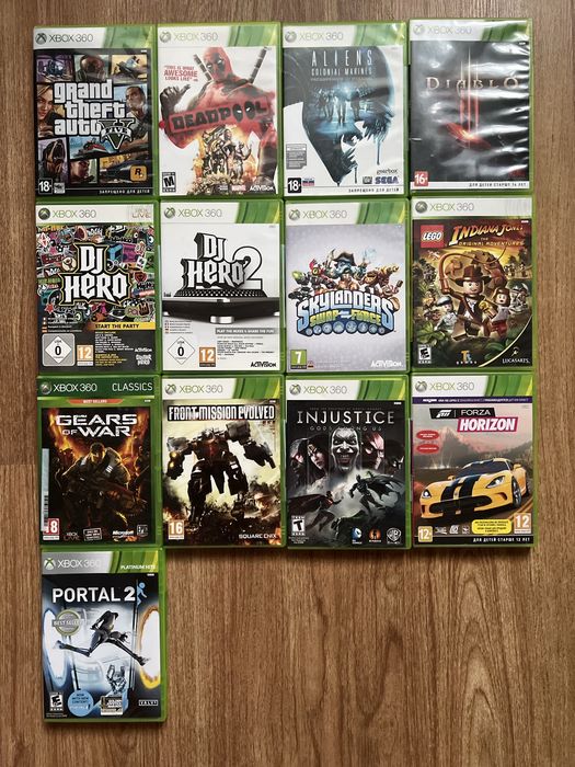 Игры на Xbox 360 лицензия