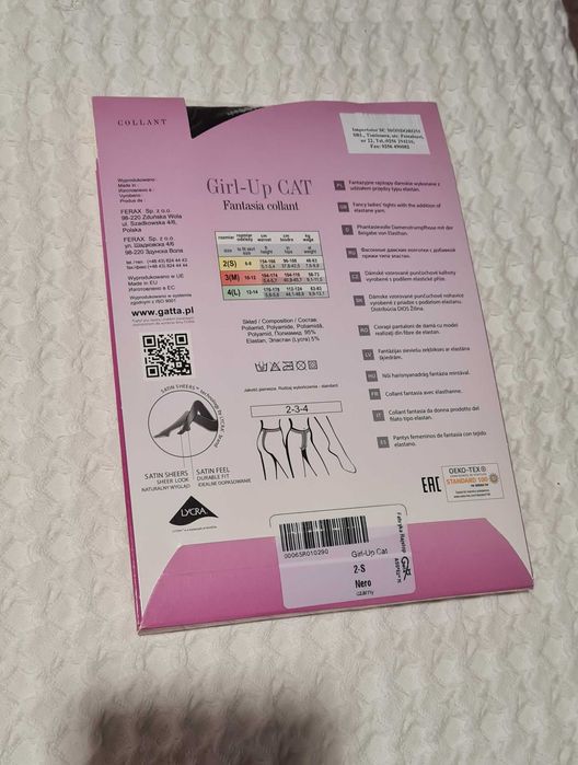 Ciorapi cu model pisica Gatta