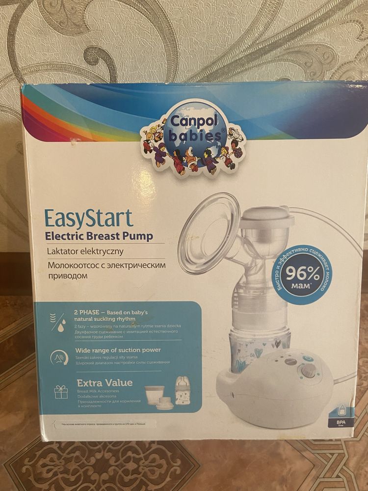 Молокоотсос Canpol babies Easy Start Electric Breast Pump электрически