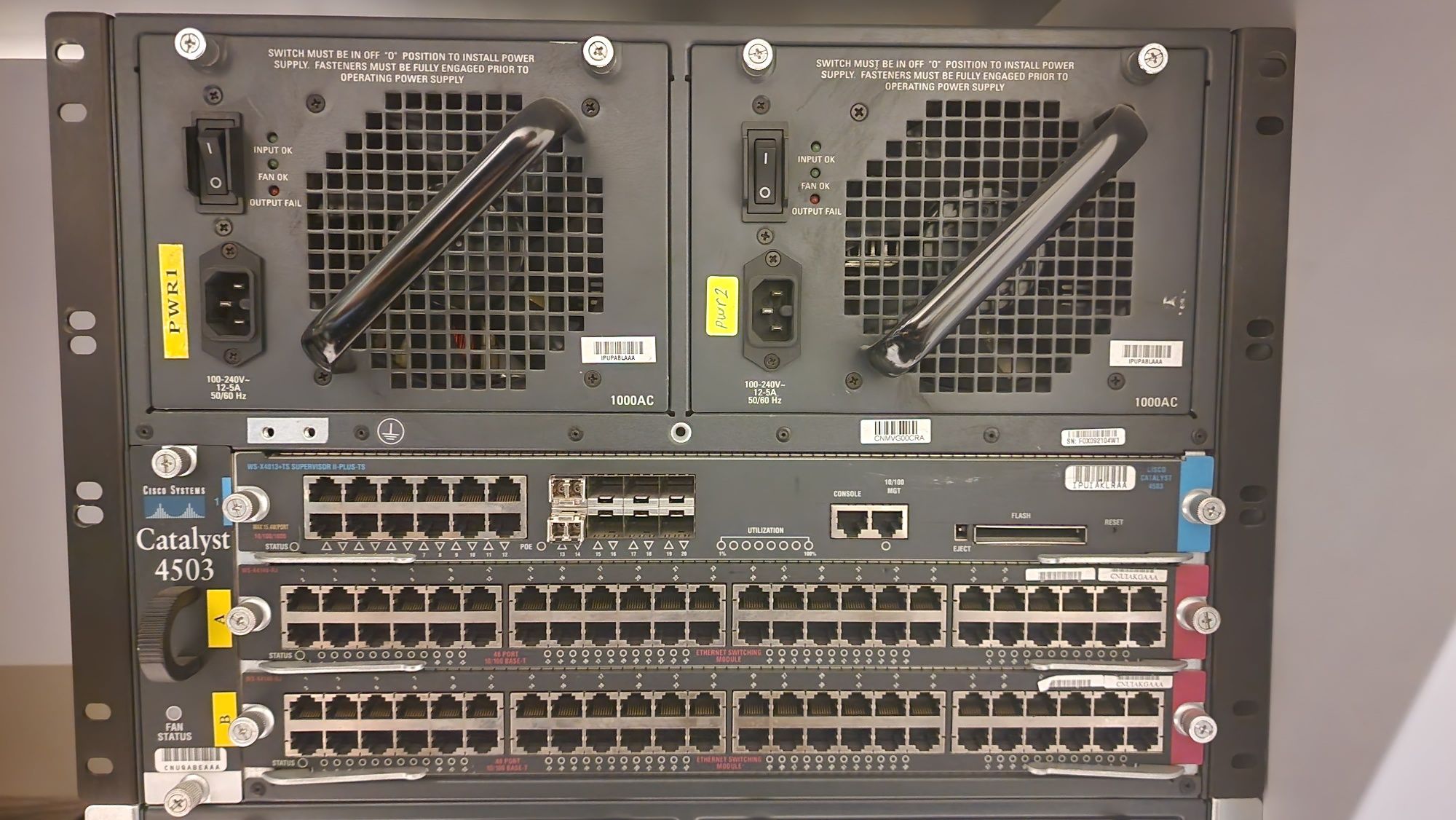 Cisco Catalyst 4503-E series switch