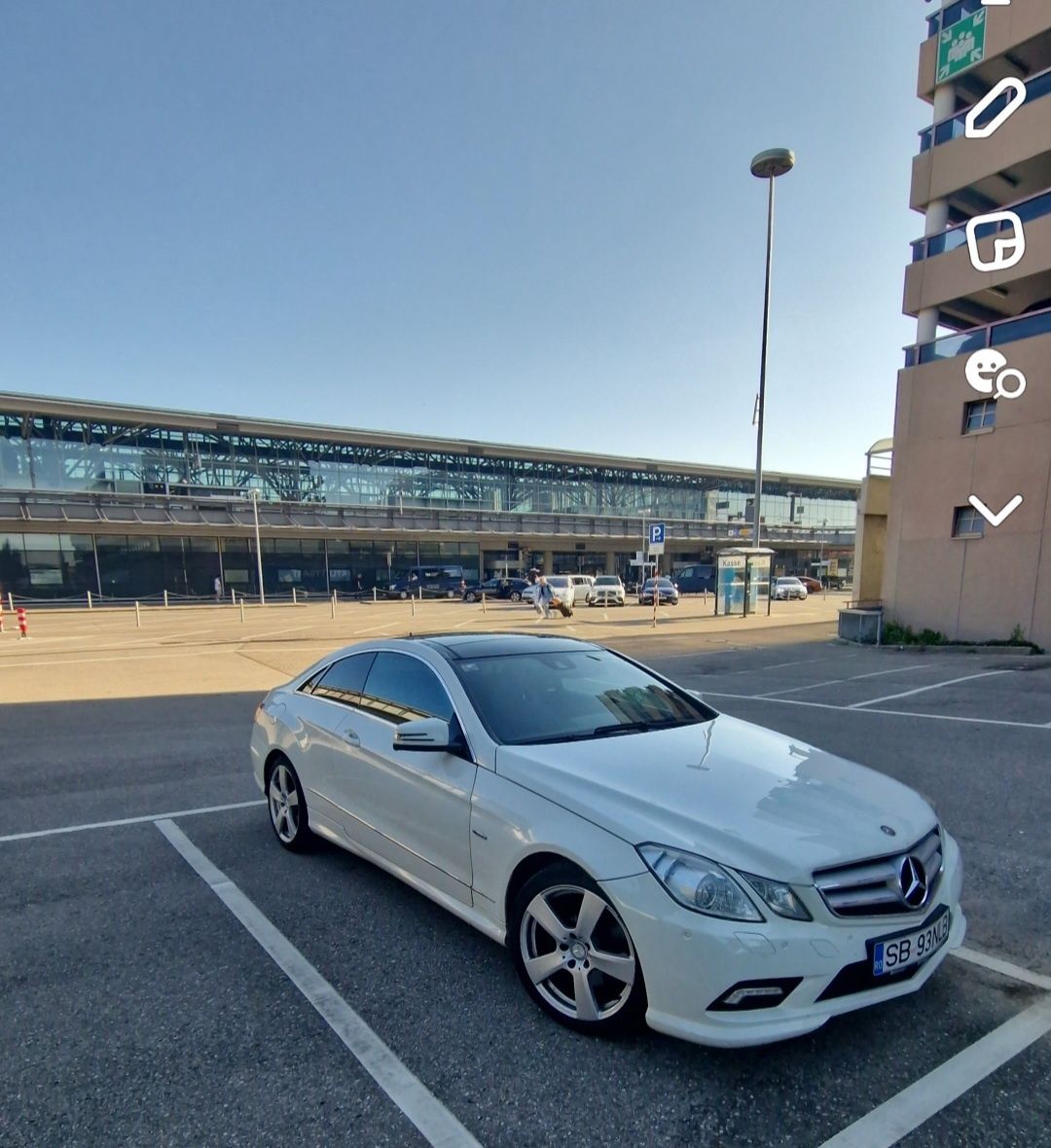 Mercedes E350 CDI, coupe, panoramic, pachet AMG