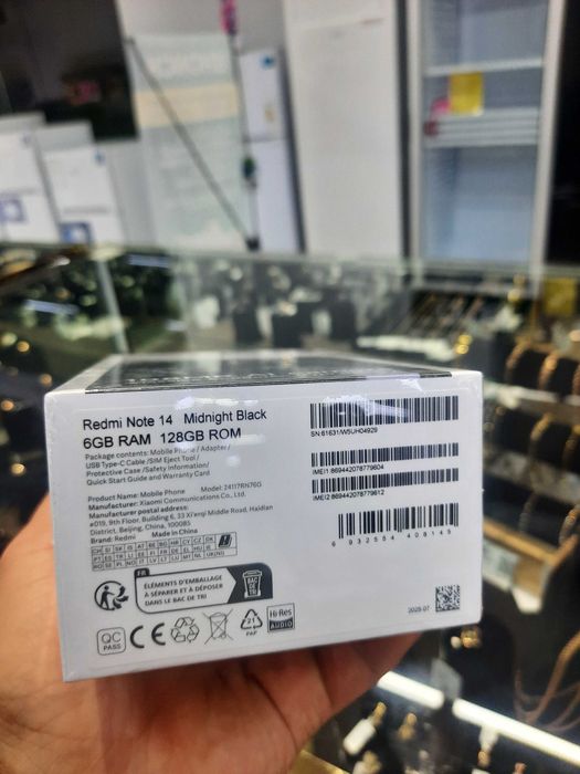 Redmi note 14 6/128