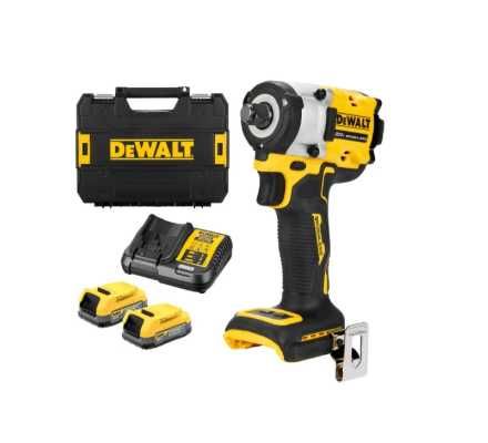 Гайковерт акумулаторен DeWALT с безчетков двигател, 18 V, DCF921E2T