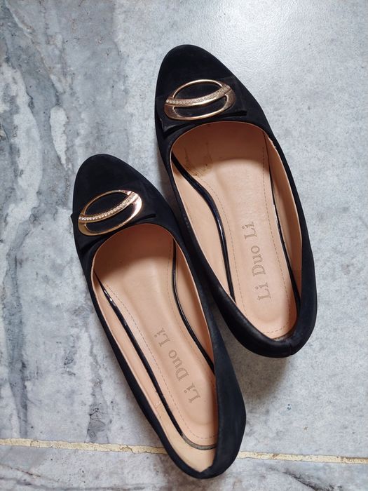 Женские замшевые туфли