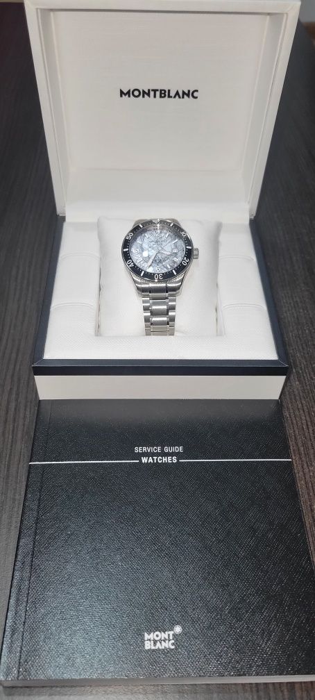 Vand ceas de mana Montblanc 1858 iced sea